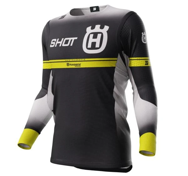 Shot Aerolite LE Husqvarna Black джерси, черный