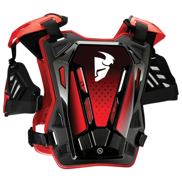 Thor Guardian S20 панцирь с плечами, красно-черный
