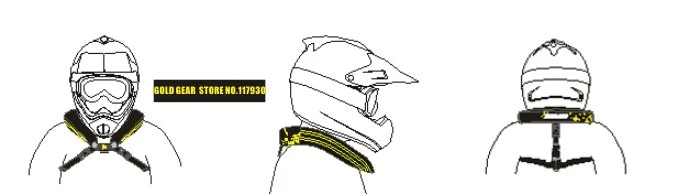 Scoyco N02B защита шеи, черный