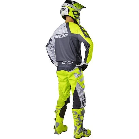 Fox Racing 180 Nirv комплект, серо-желтый