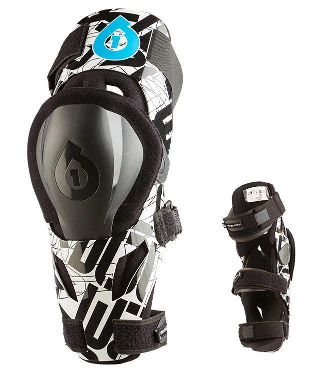SixSixOne Evo Knee Support наколенники, черно-белый