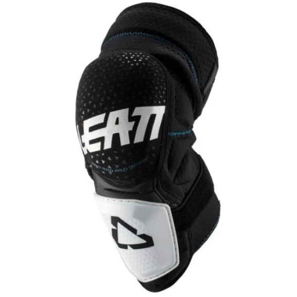 Leatt 3DF Hybrid наколенники короткие, бело-черный