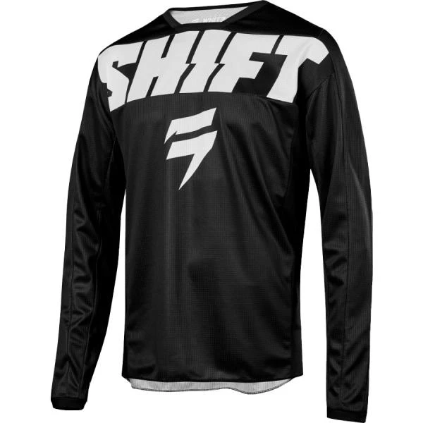 Shift White York Youth Black джерси подростковая