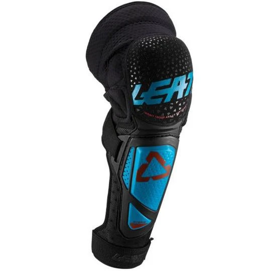 Leatt 3DF Hybrid Ext наколенники, сине-черный