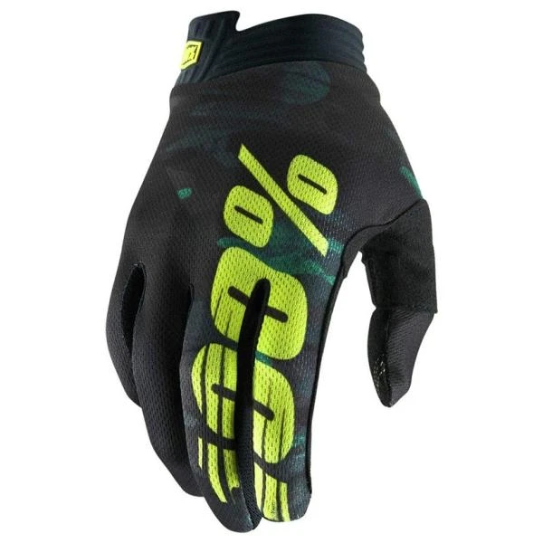 100% ITrack Youth Glove Camo мотоперчатки подростковые