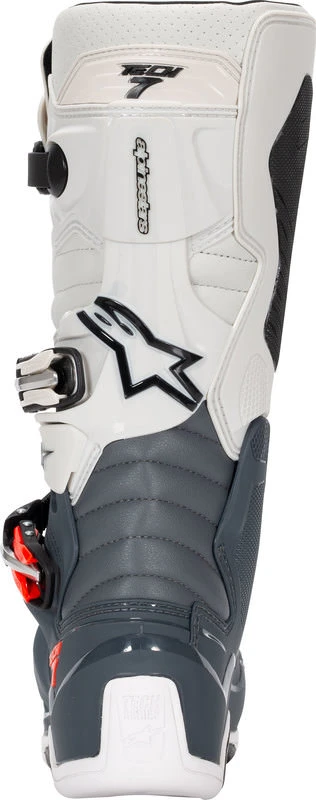 Alpinestars Tech 7 мотоботы кроссовые, бело-красно-черный