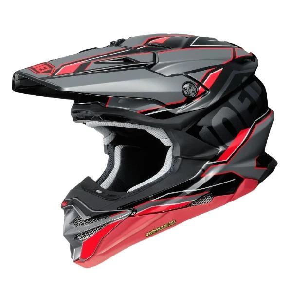 Shoei VFX-WR Allegiant TC-1 шлем кроссовый, красно-черный