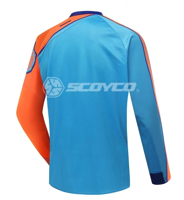 Scoyco T205 джерси, сине-оранжевый