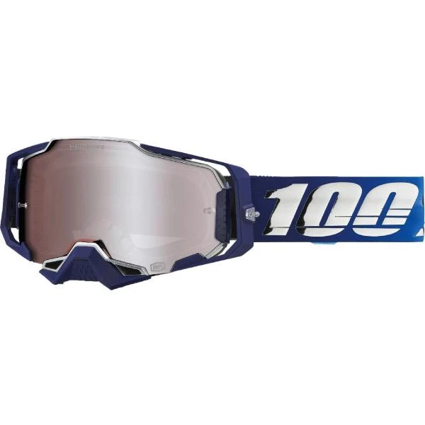100% Armega Hiper Novel / Mirror Silver Lens мотоочки