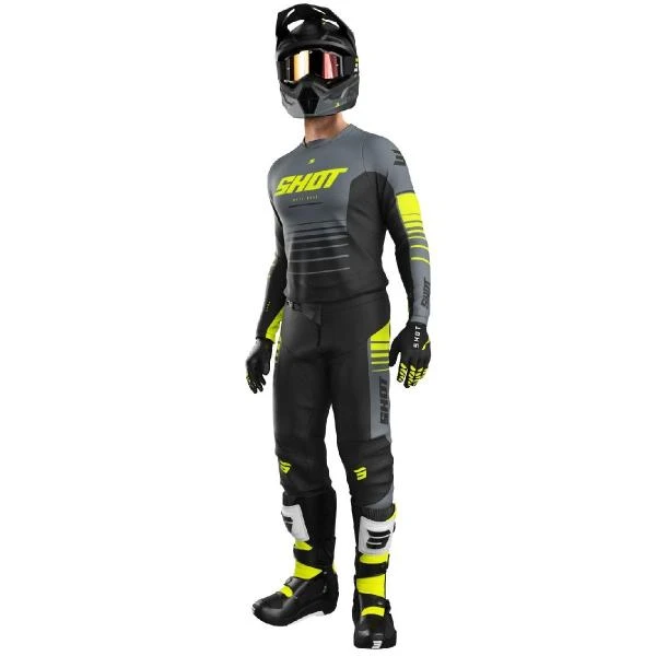 Shot Devo Peak Neon Yellow комплект