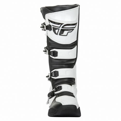 Fly Racing FR5 мотоботы кроссовые, бело-черный