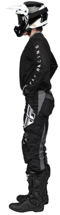 Fly Racing F-16 2023 Black/White комплект