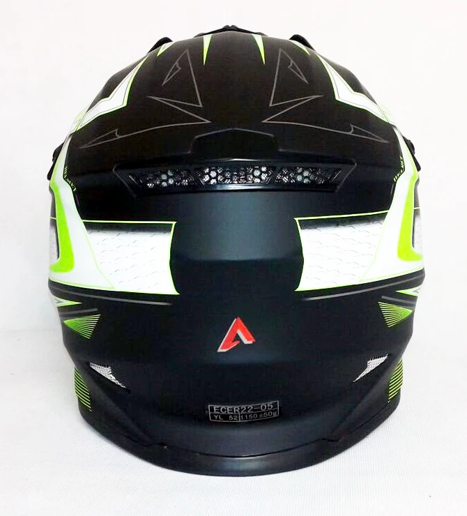 Ataki SC-15 Rift шлем кроссовый детский, желто-черный