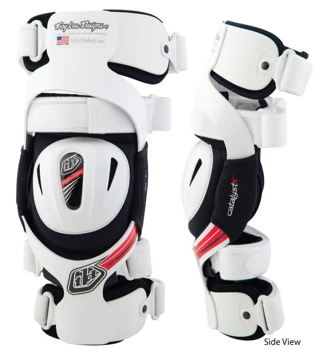 Troy Lee Designs Catalyst X Knee Brace наколенники, белый