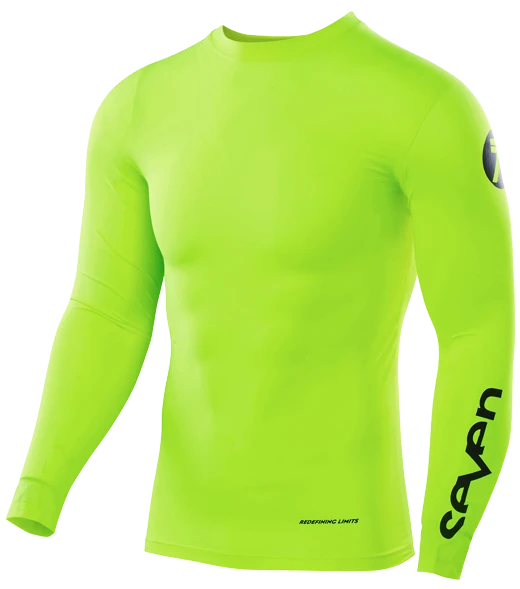 Seven Zero Compression Flo Yellow джерси