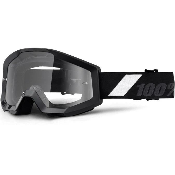 100% Strata Goliath Clear Lens мотоочки, черный