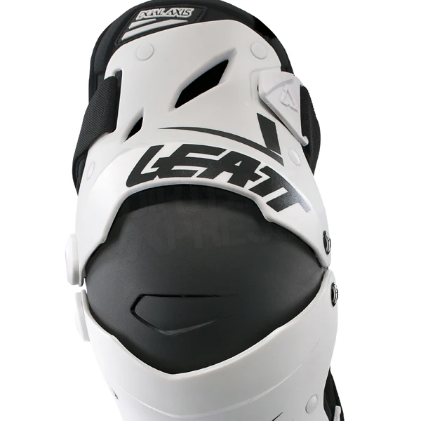 Leatt Dual Axis шарнирные наколенники, белый