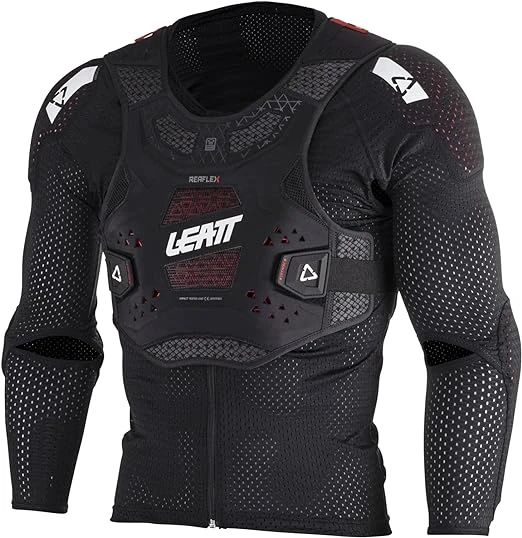 Leatt Body Protector ReaFlex Black моточерепаха, черный