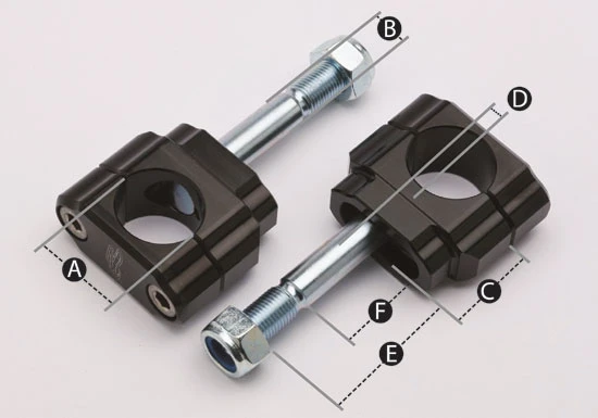 Renthal Clamps No Offset кронштейн крепления руля (28мм)