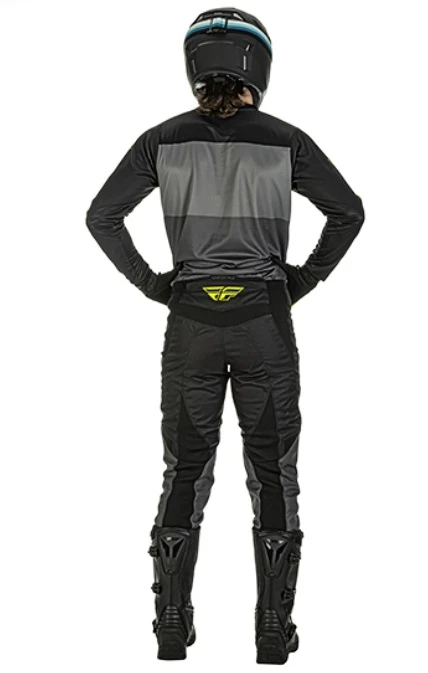Fly Racing F-16 2022 комплект, серо-черно-желтый