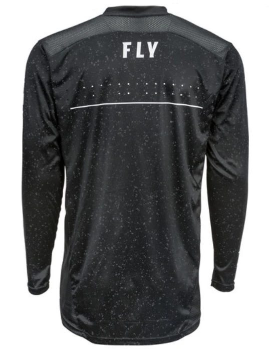 Fly Racing Lite Hydrogen 2020 джерси, черно-белый