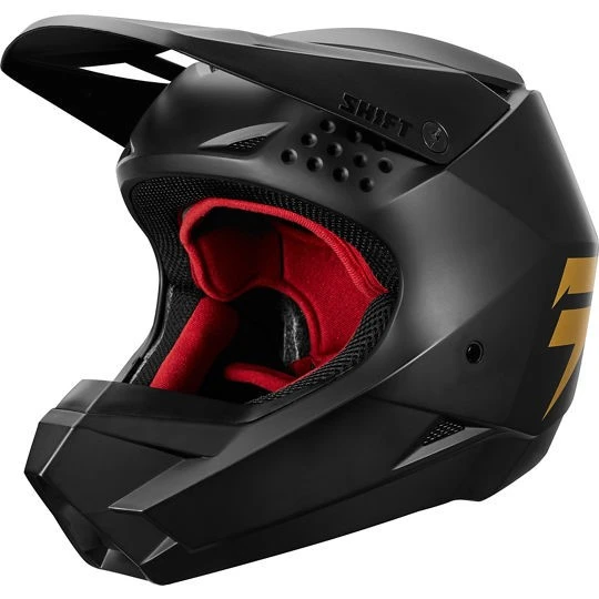Shift White Label Youth LE Helmet Black/Gold шлем подростковый