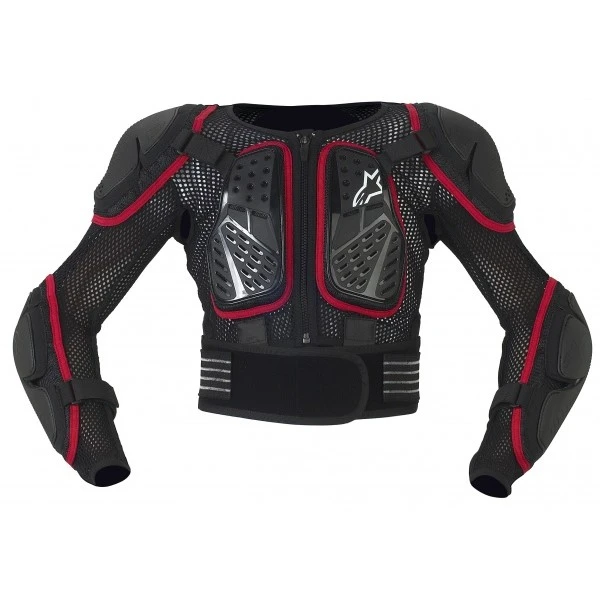 Alpinestars Youth Bionic моточерепаха подростковая, черно-красный