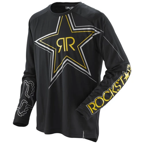 Fox Racing Nomad Rockstar джерси, черный