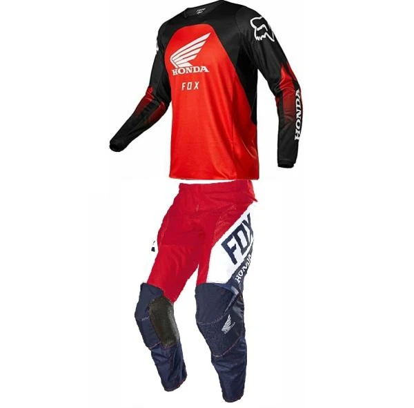 Fox Racing 180 Honda Black/Navy/Red комплект