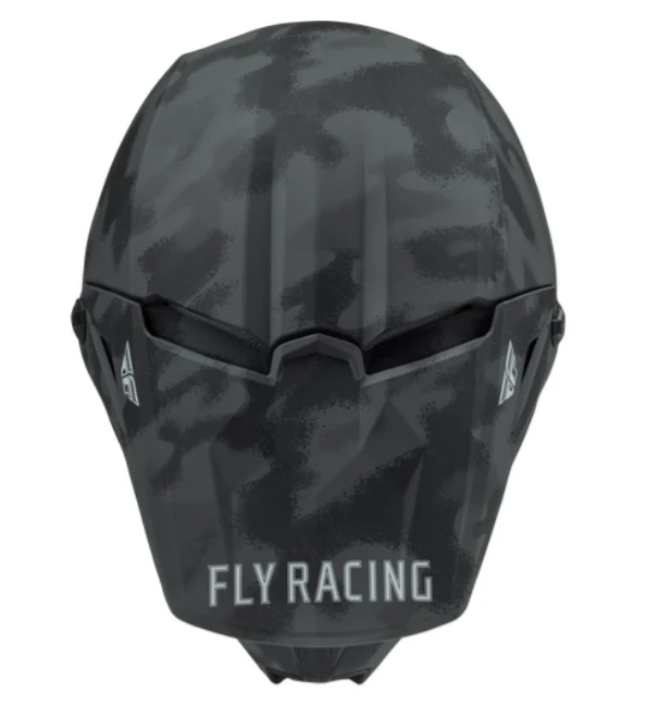 Fly Racing Kinetic S.E. Tactic шлем кроссовый, черный камуфляж