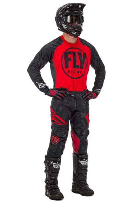 Fly Racing Evolution DST 2020 комплект, красно-черный