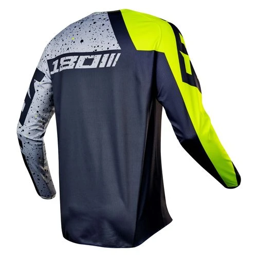 Fox Racing 180 Nirv джерси, серо-желтый