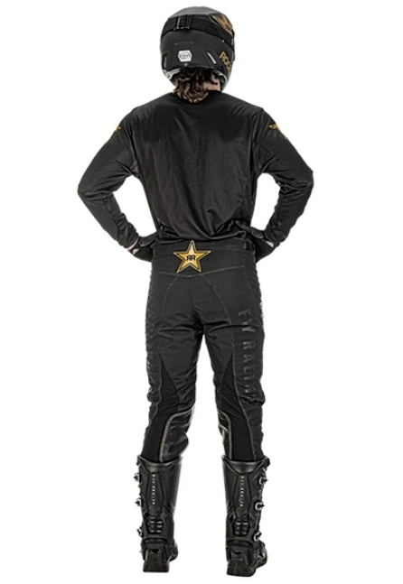 Fly Racing Kinetic Rockstar 2022 комплект, черно-золотой