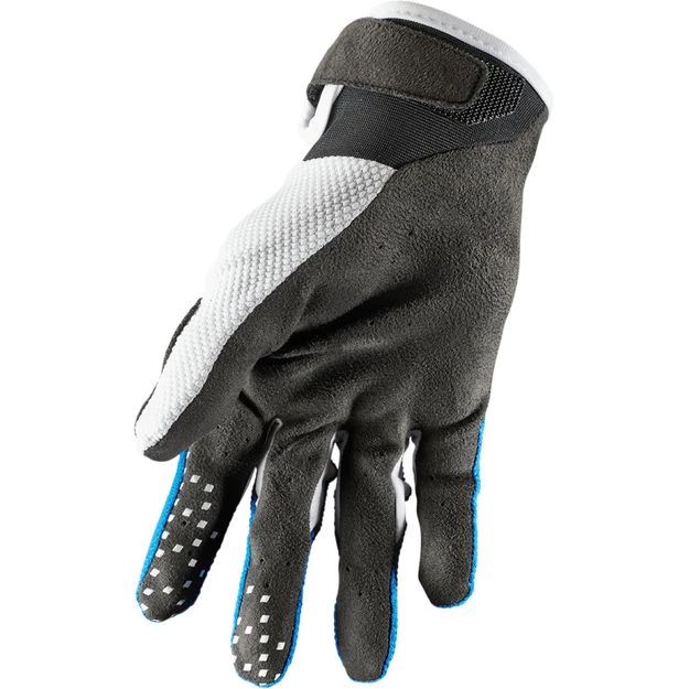 Thor Draft Blue/White мотоперчатки