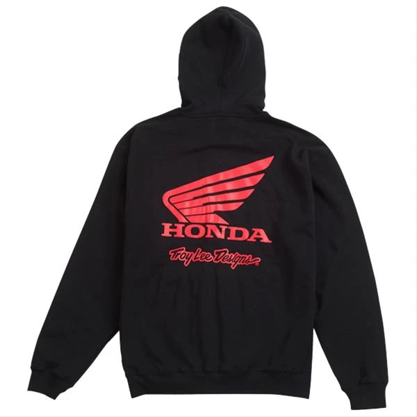 Troy Lee Designs Honda Wing Zip толстовка, черный