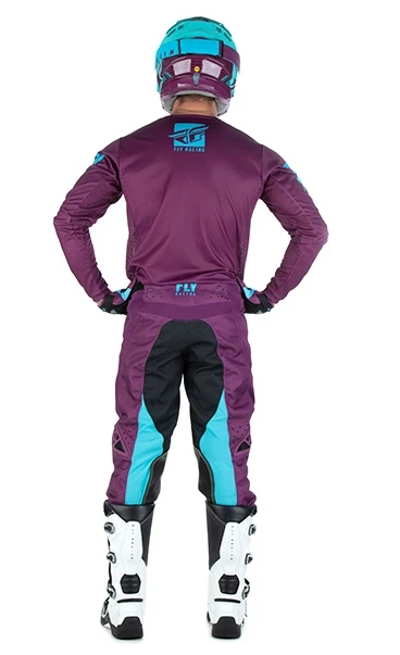 Fly Racing Kinetic Shield комплект, фиолетово-синий