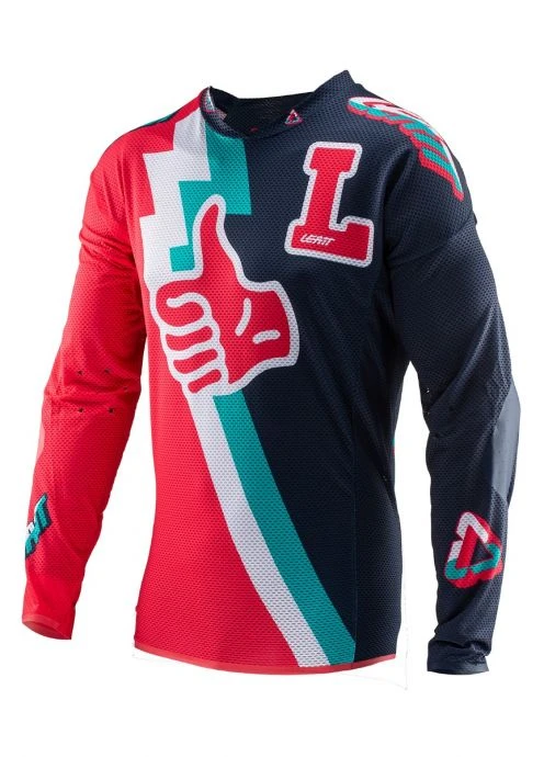 Leatt GPX 5.5 UltraWeld 2019 джерси, красно-синий