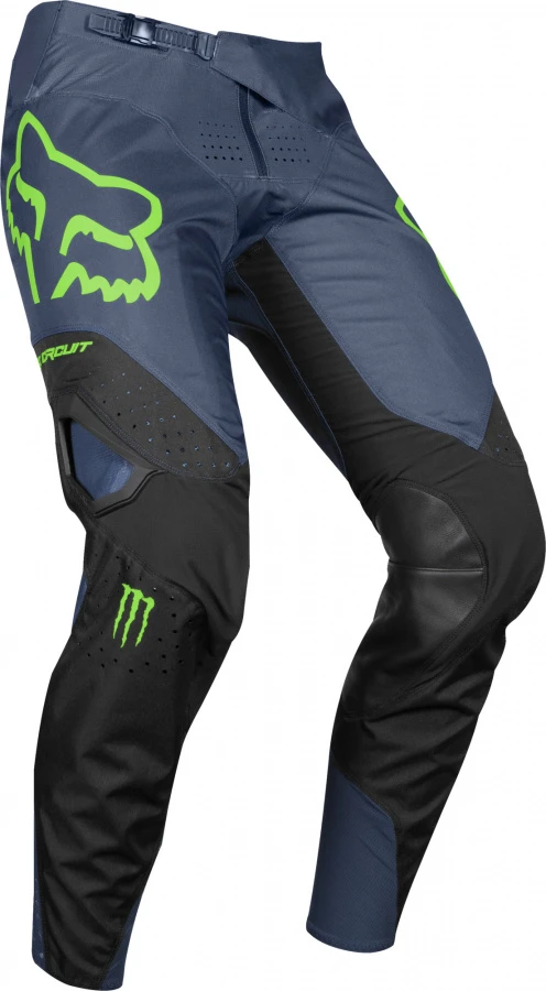 Fox Racing 360 PC мотоштаны, сине-черно-салатовый