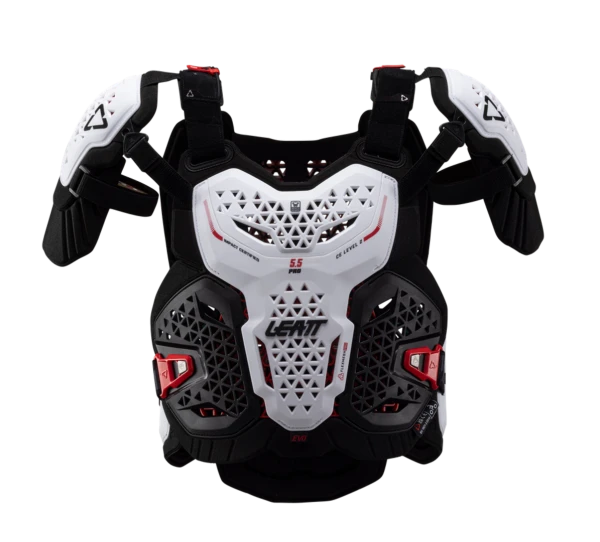 Leatt Chest Protector 5.5 Pro Evo White панцирь, белый