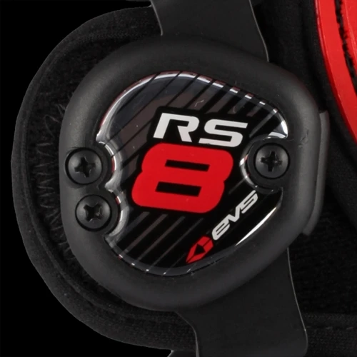 EVS RS8-XP защита коленей, черно-красный