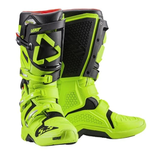Leatt 5.5 FlexLock 2026 Lime Green мотоботы