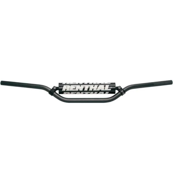 Renthal MX/Enduro руль кроссовый 7/8 (22мм), черный (825-01-BK-04-227)