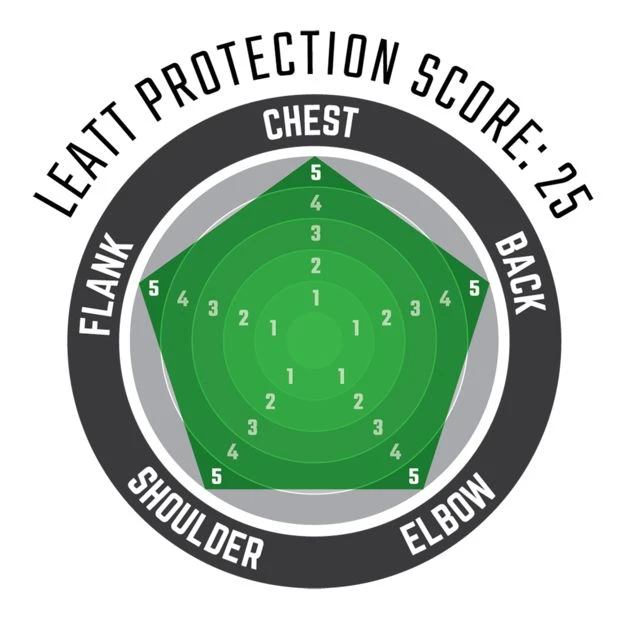 Leatt Body Protector 6.5 моточерепаха, черный
