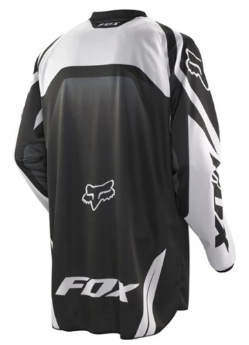 Fox Racing HC Race джерси, черно-белый