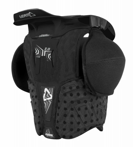 Leatt Fusion Vest Junior 2.0 защита шеи и тела подростковая, черный