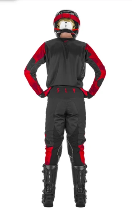 Fly Racing Kinetic K221 2021 комплект, красно-черный