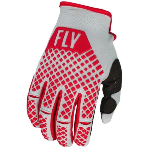 Fly Racing Kinetic 2023 Red/Grey мотоперчатки детские
