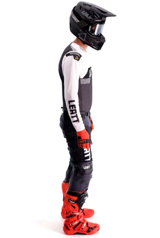 Leatt Moto 5.5 I.K.S / UltraWeld 2023 Graphite комплект