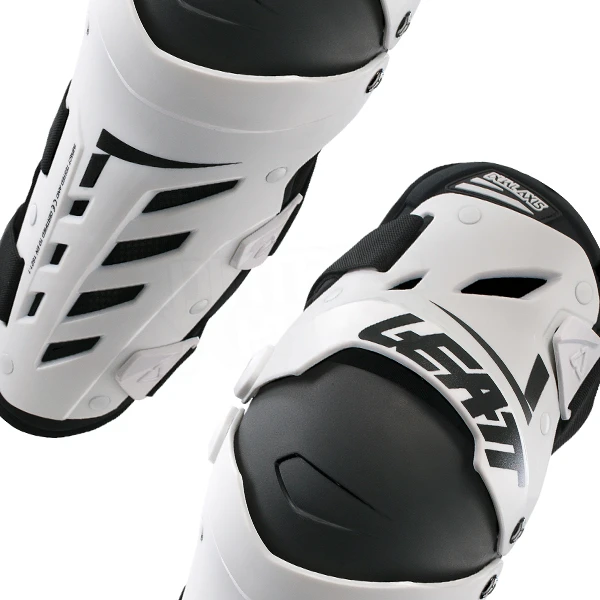 Leatt Dual Axis шарнирные наколенники, белый