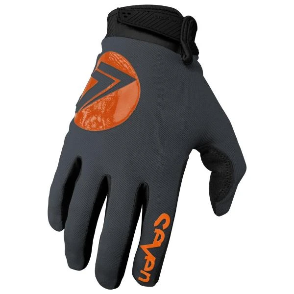 Seven Annex 7 Dot Youth Charcoal мотоперчатки детские